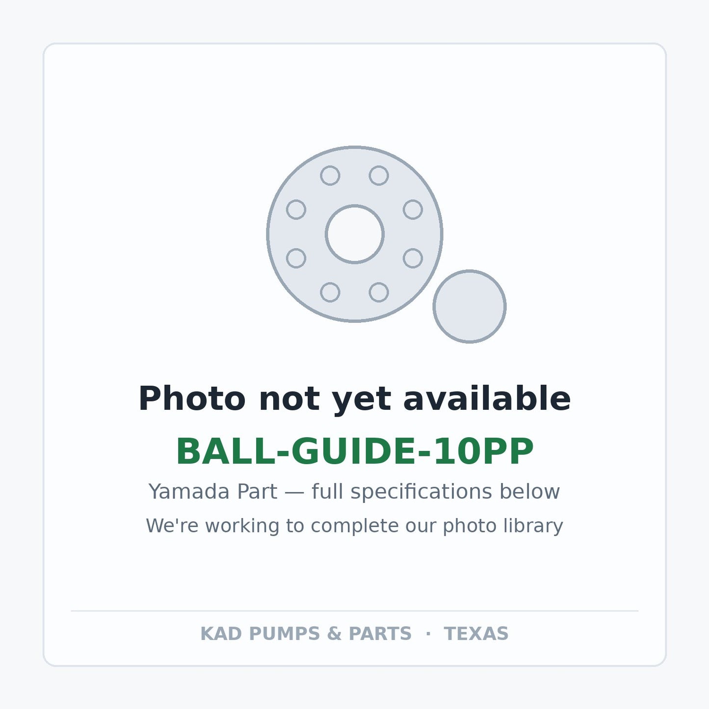 KAD placeholder — BALL-GUIDE-10PP