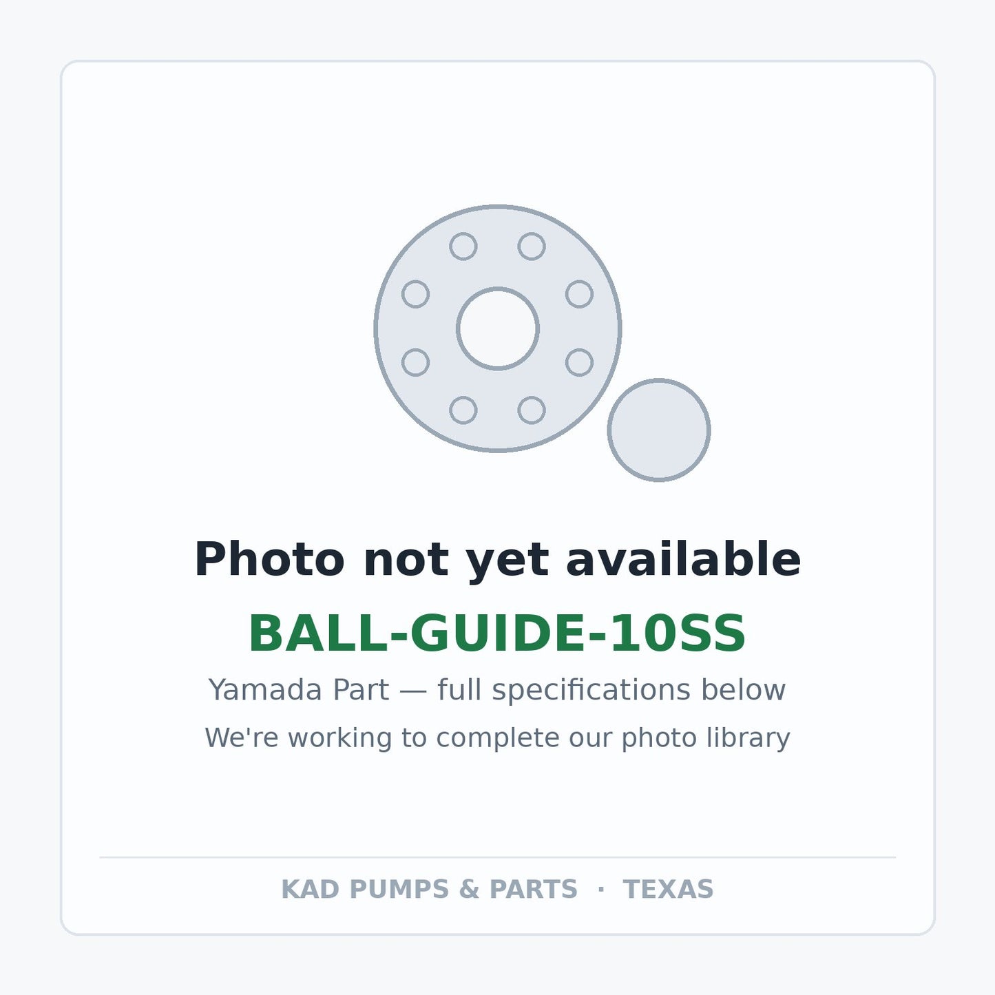 KAD placeholder — BALL-GUIDE-10SS