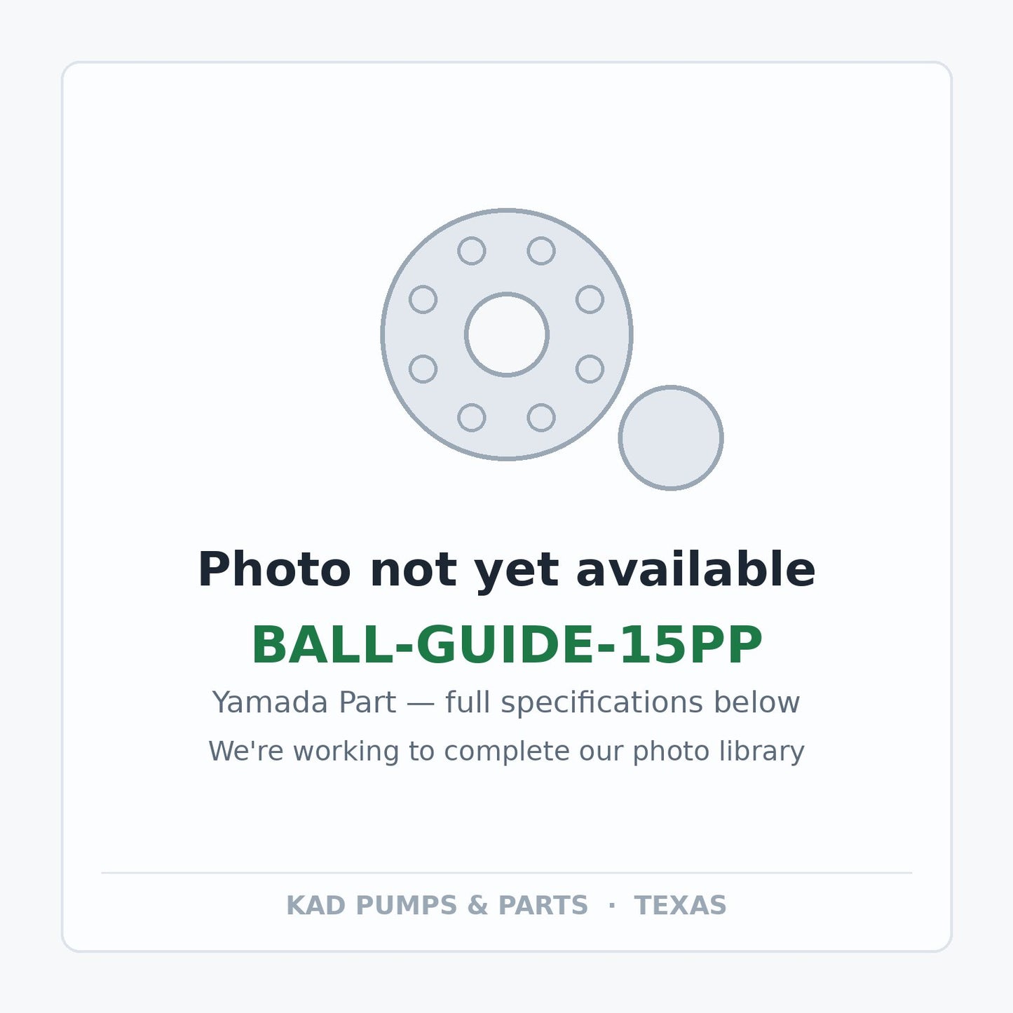 KAD placeholder — BALL-GUIDE-15PP