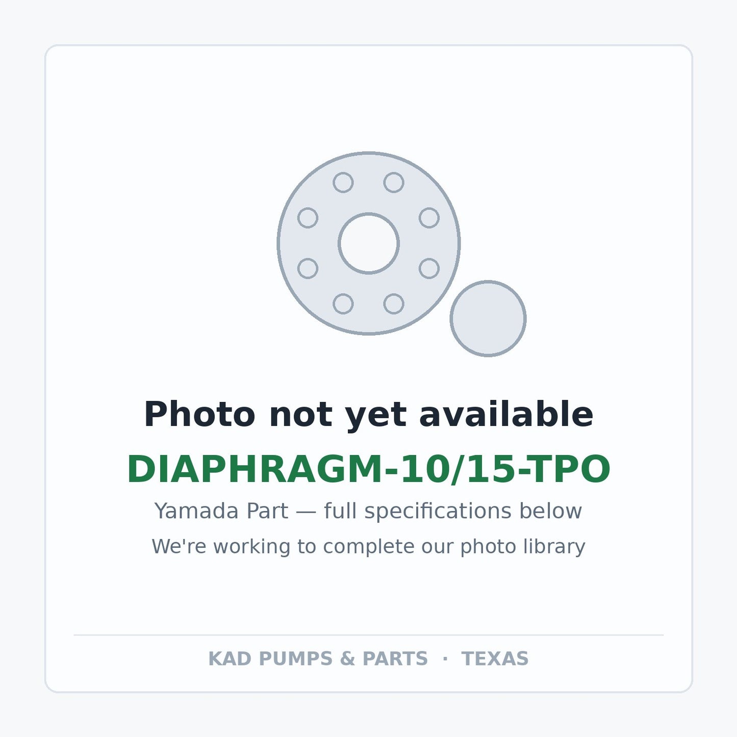 KAD placeholder — DIAPHRAGM-10/15-TPO