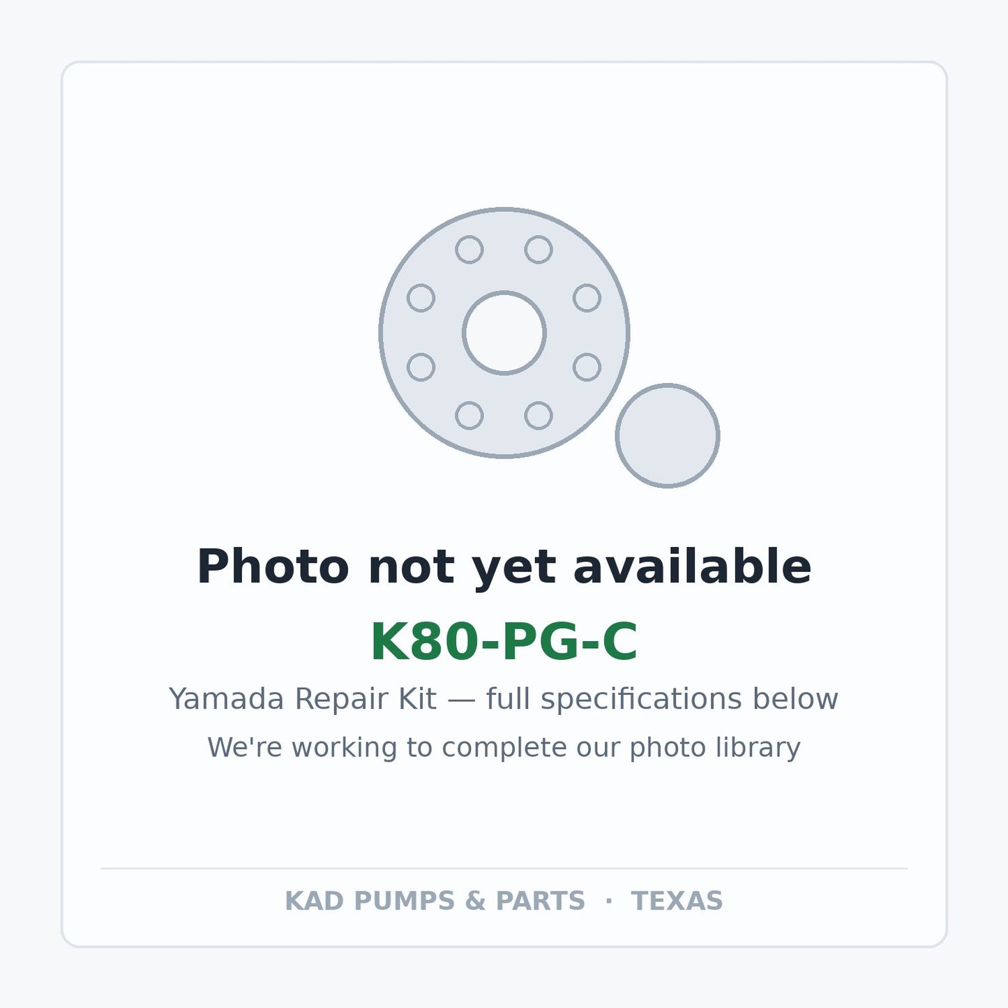 KAD placeholder — K80-PG-C