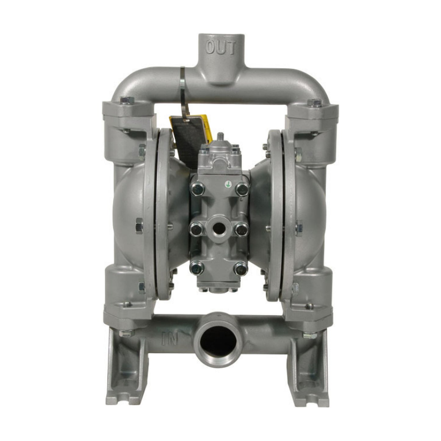 Yamada NDP-32BAN — 1-1/2" in / 1-1/4" out Aluminum Diaphragm Pump, Buna-N Diaphragm