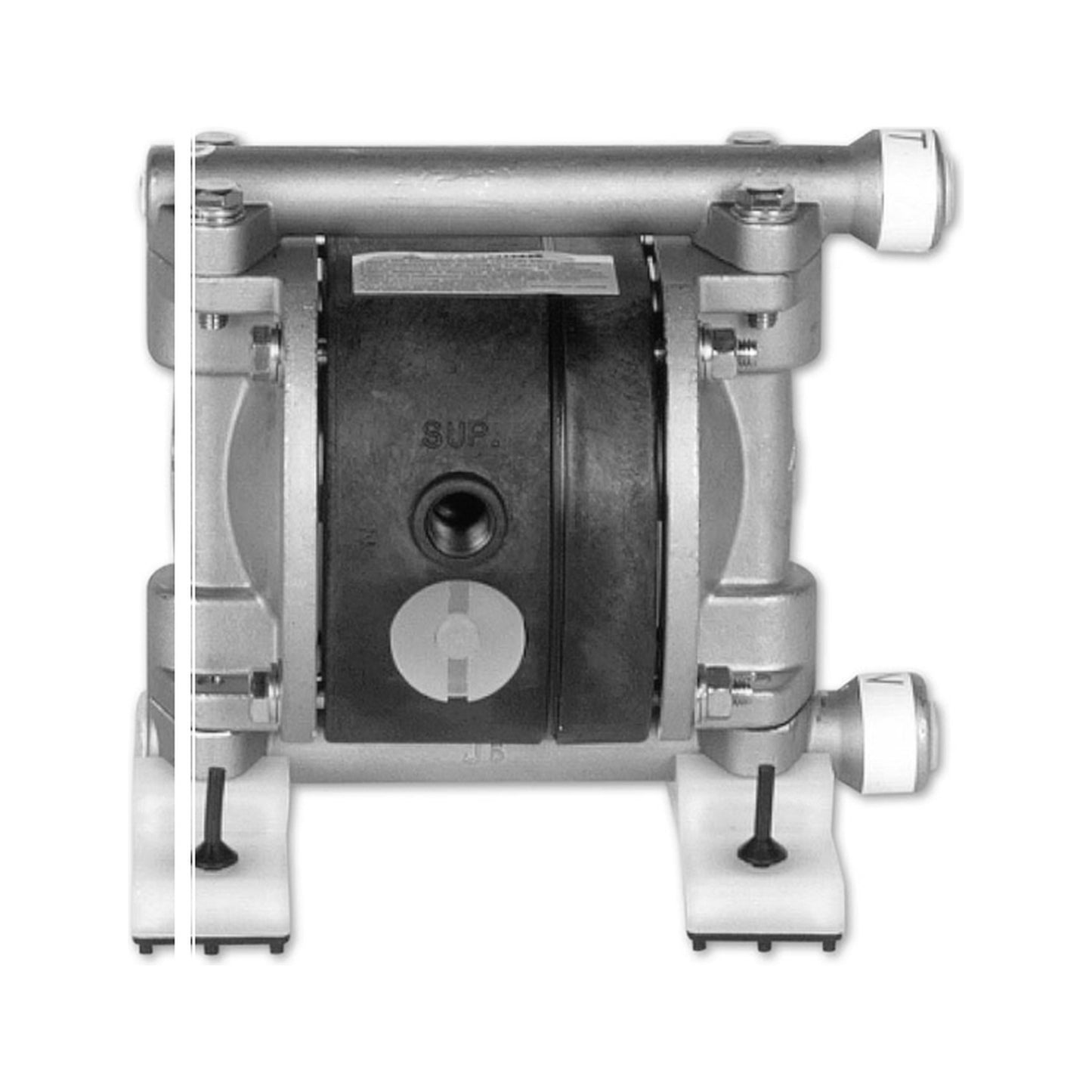 Yamada NDP-5FAT — 1/4" Aluminum Diaphragm Pump, PTFE Diaphragm