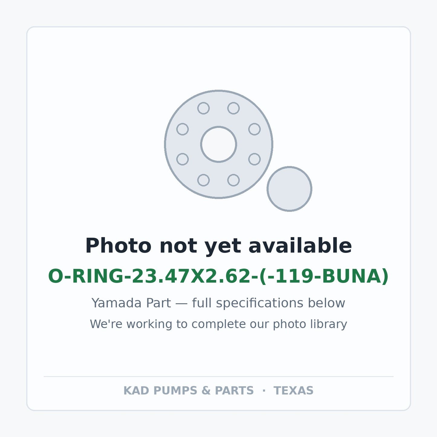 KAD placeholder — O-RING-23.47X2.62-(-119-BUNA)