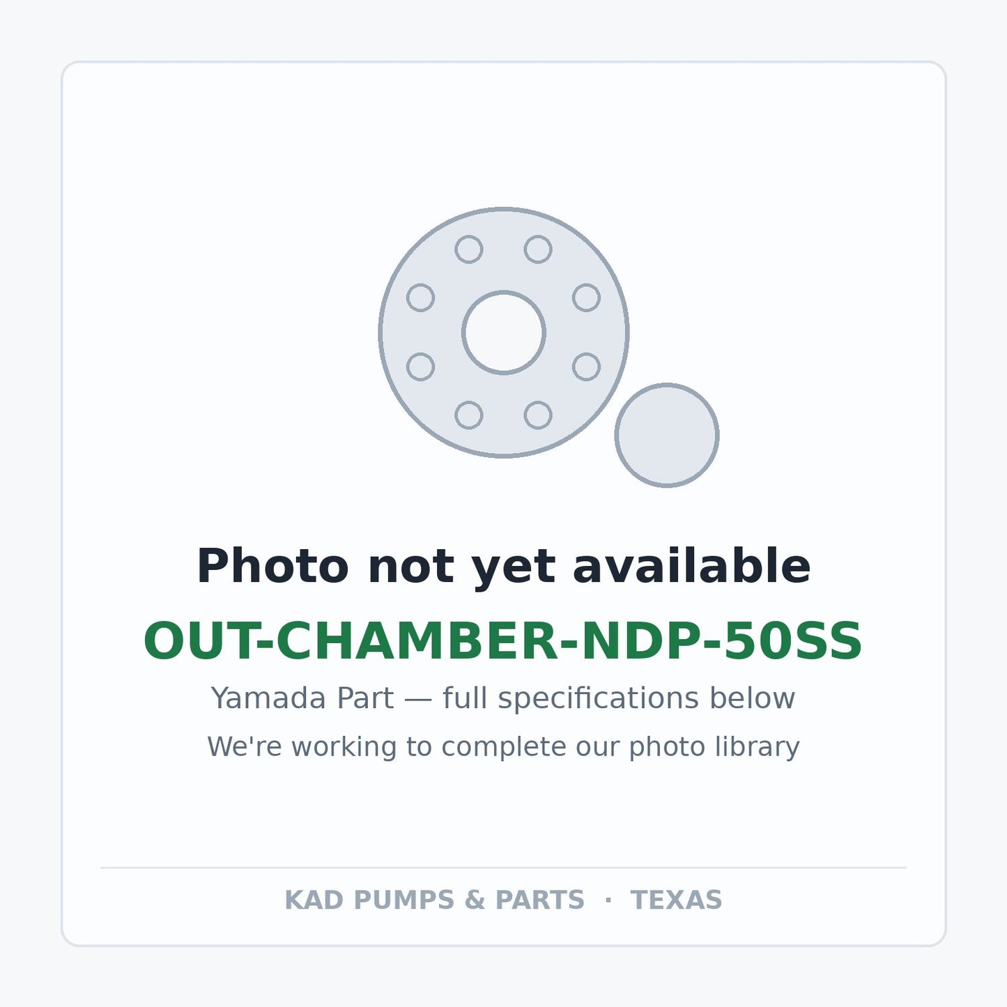 KAD placeholder — OUT-CHAMBER-NDP-50SS