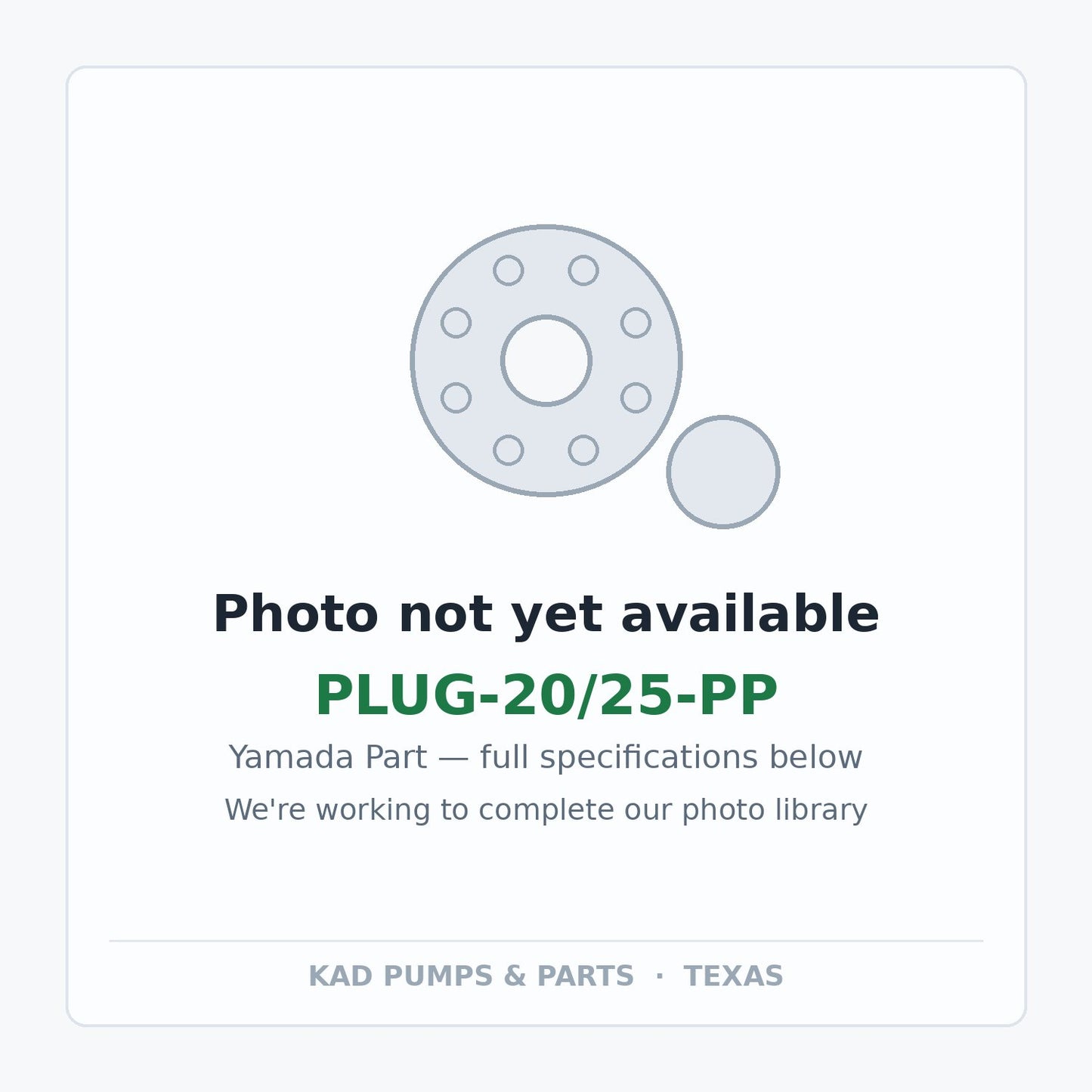 KAD placeholder — PLUG-20/25-PP