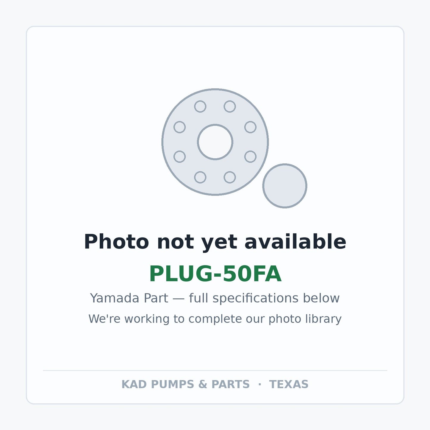 KAD placeholder — PLUG-50FA
