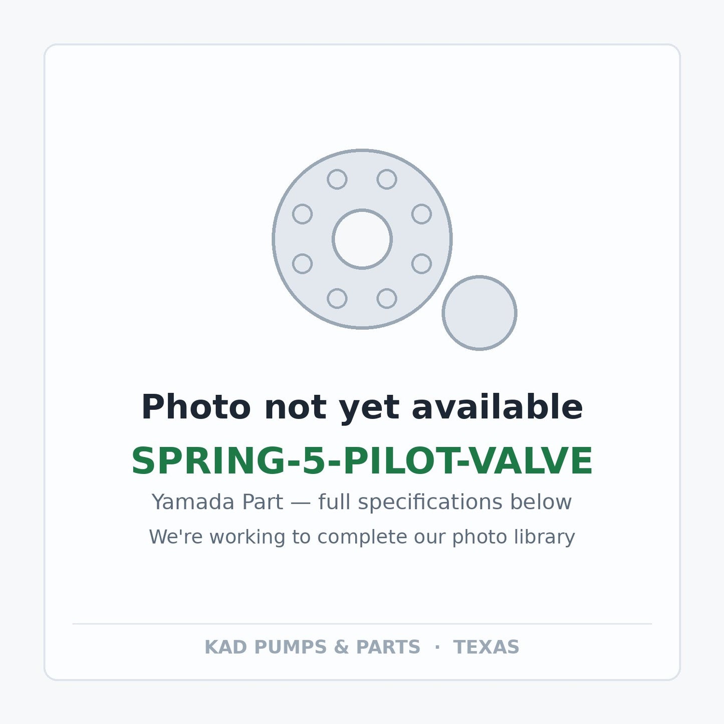 KAD placeholder — SPRING-5-PILOT-VALVE