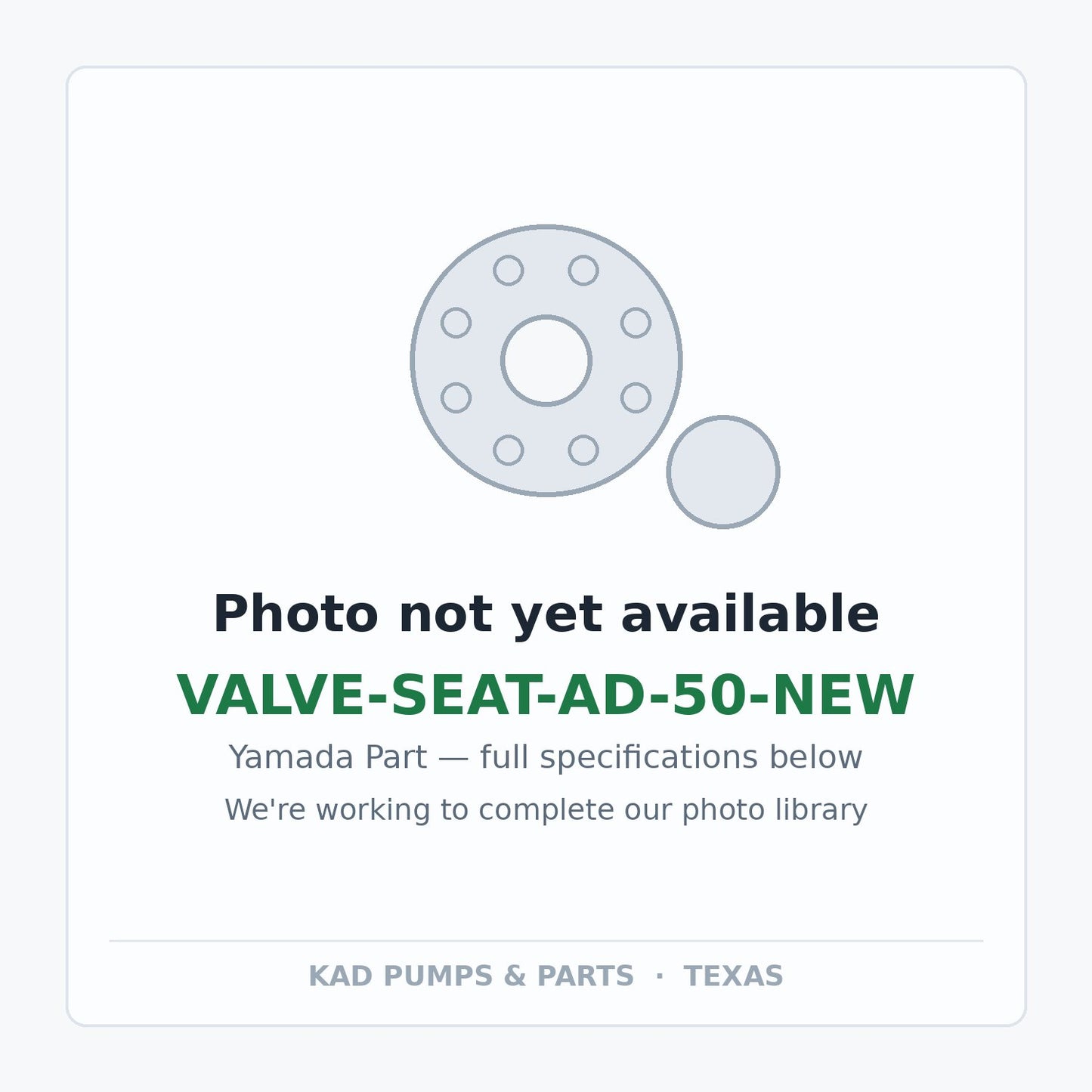 KAD placeholder — VALVE-SEAT-AD-50-NEW
