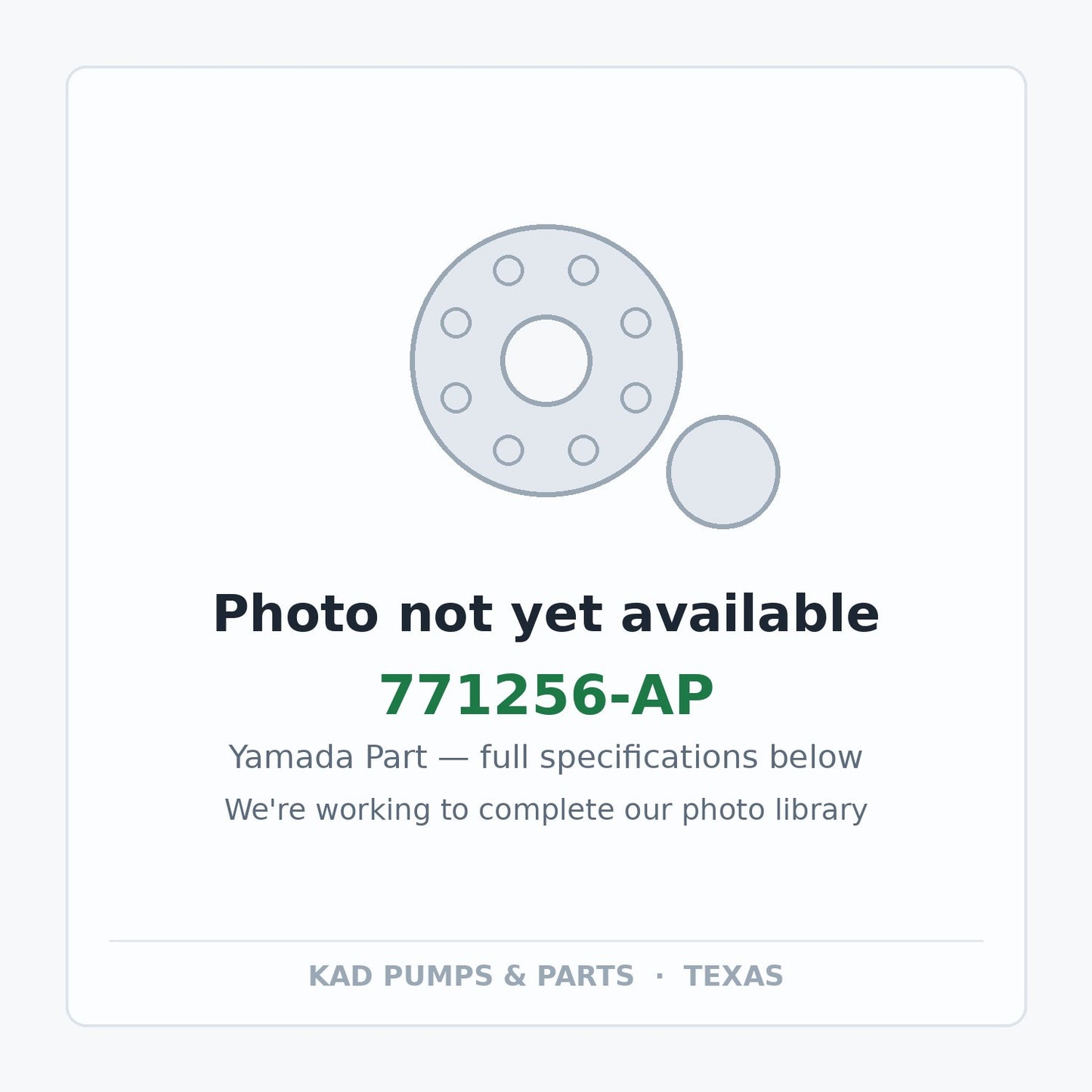 KAD placeholder — 771256-AP