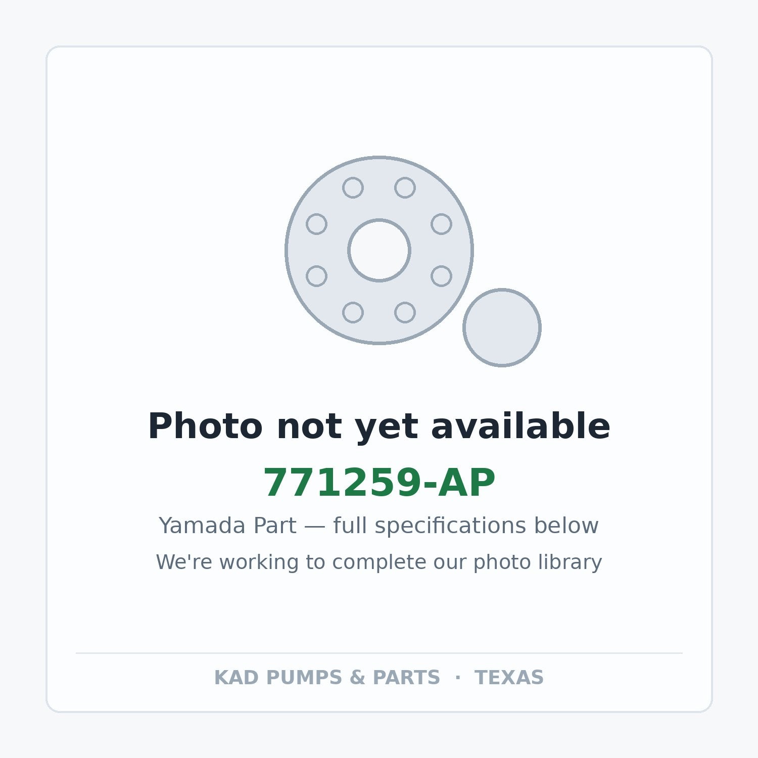 KAD placeholder — 771259-AP
