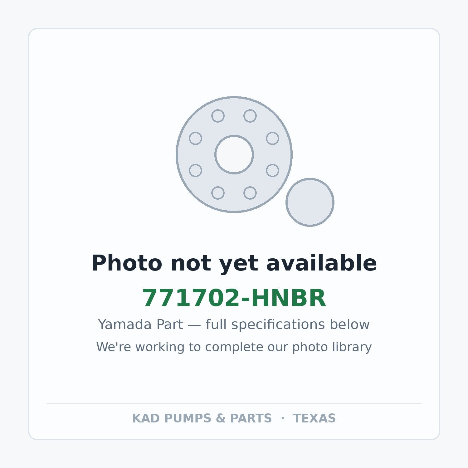 KAD placeholder — 771702-HNBR