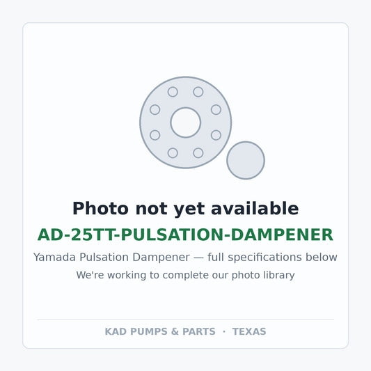 KAD placeholder — AD-25TT-PULSATION-DAMPENER