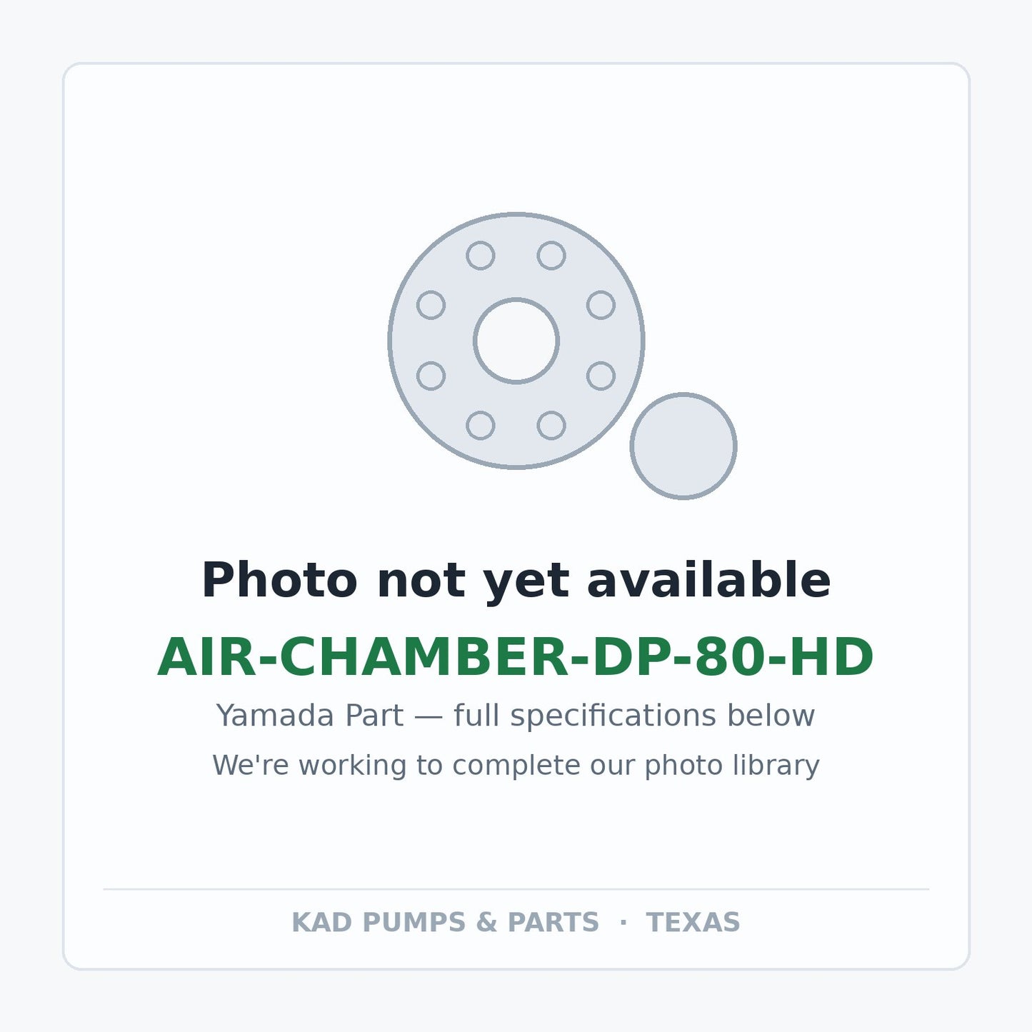 KAD placeholder — AIR-CHAMBER-DP-80-HD
