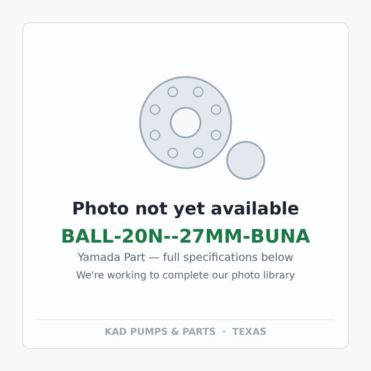 KAD placeholder — BALL-20N--27MM-BUNA