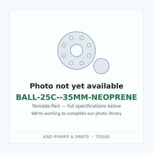 KAD placeholder — BALL-25C--35MM-NEOPRENE