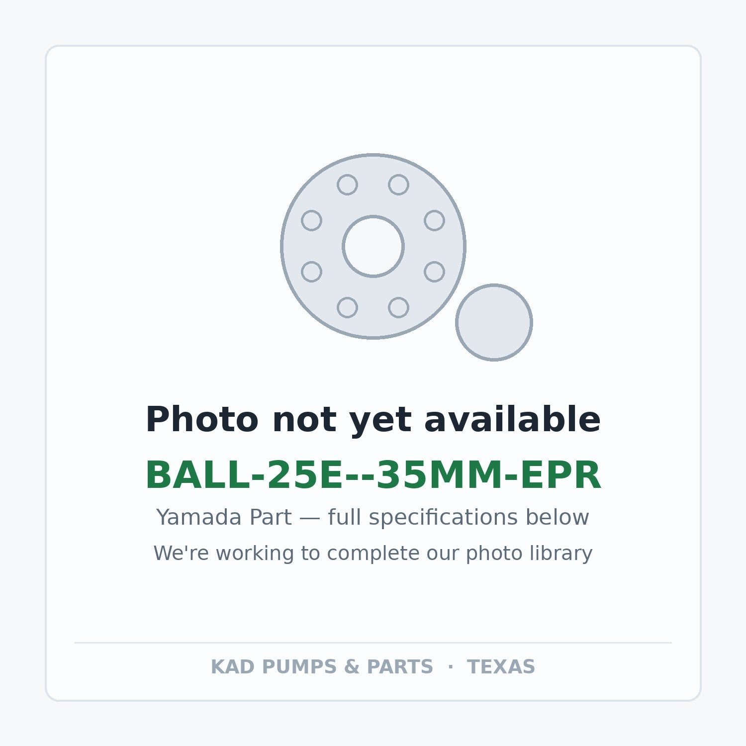 KAD placeholder — BALL-25E--35MM-EPR