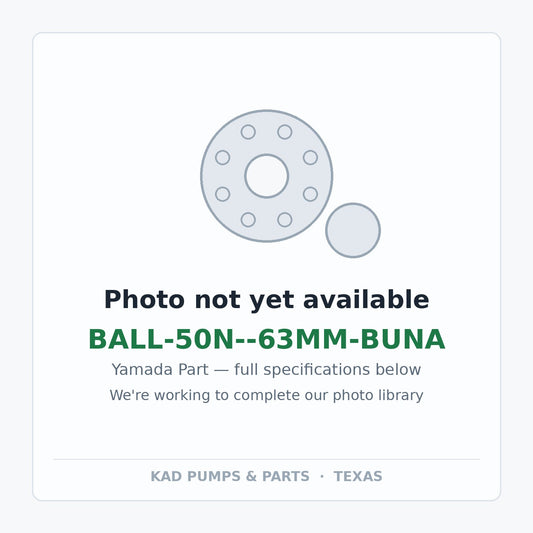 KAD placeholder — BALL-50N--63MM-BUNA