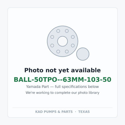 KAD placeholder — BALL-50TPO--63MM-103-50