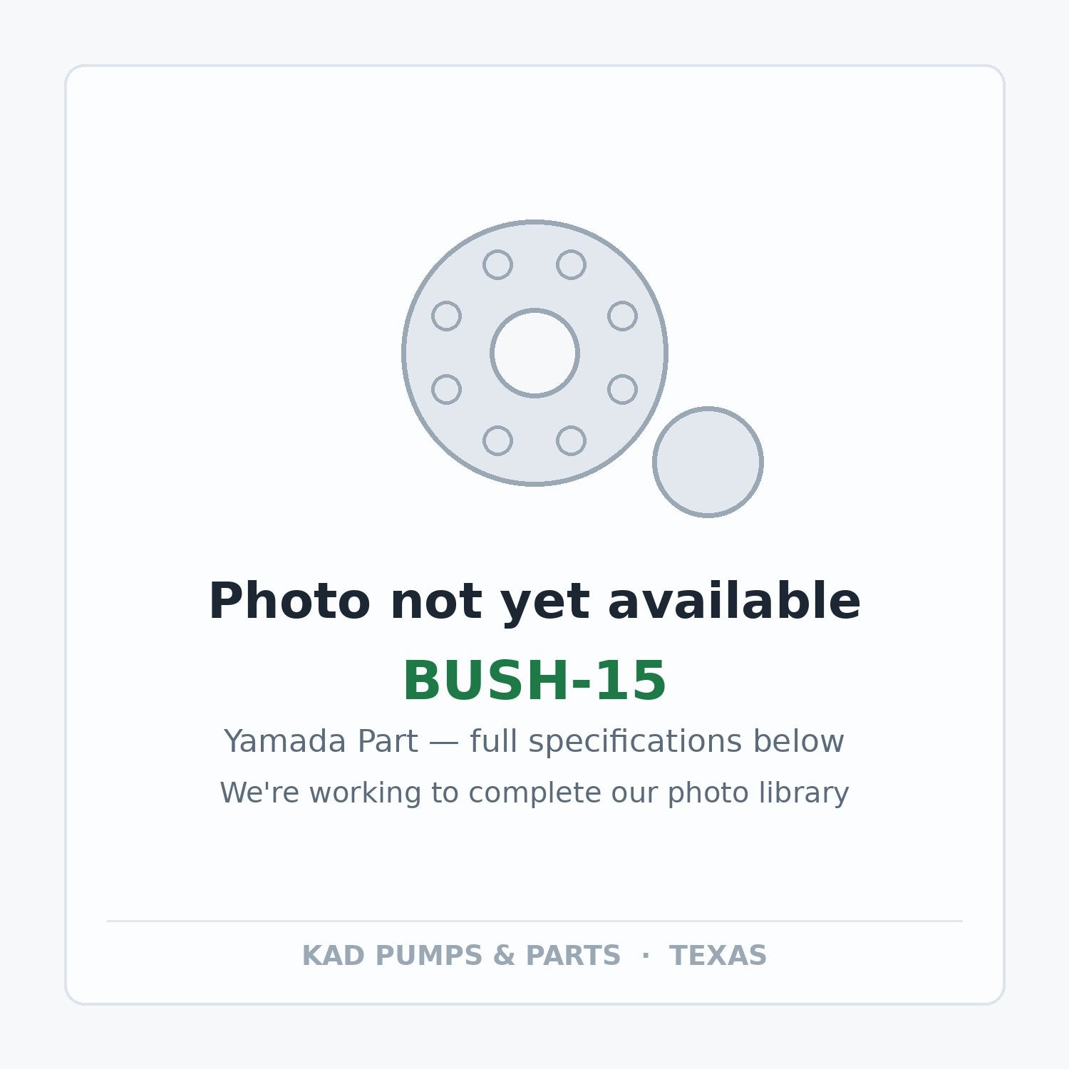 KAD placeholder — BUSH-15