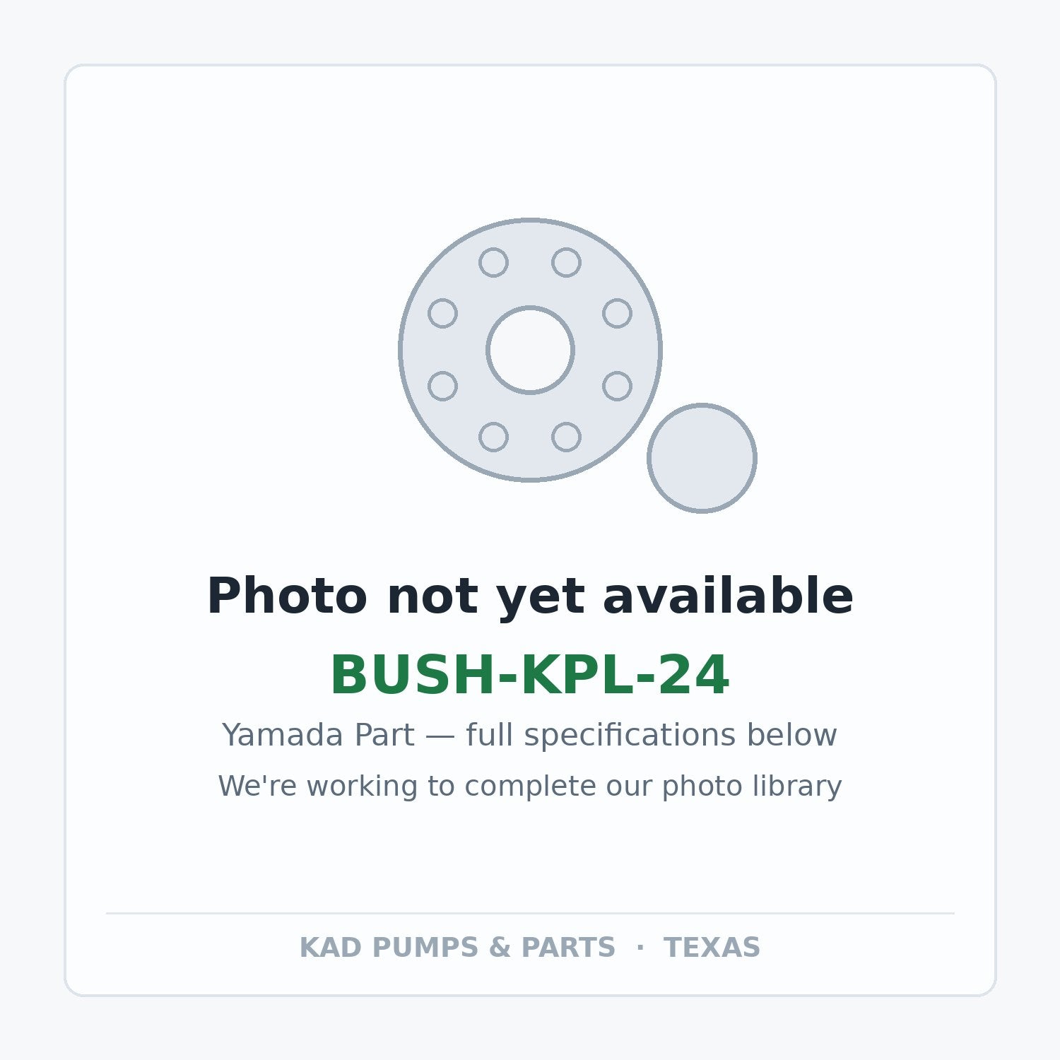 KAD placeholder — BUSH-KPL-24