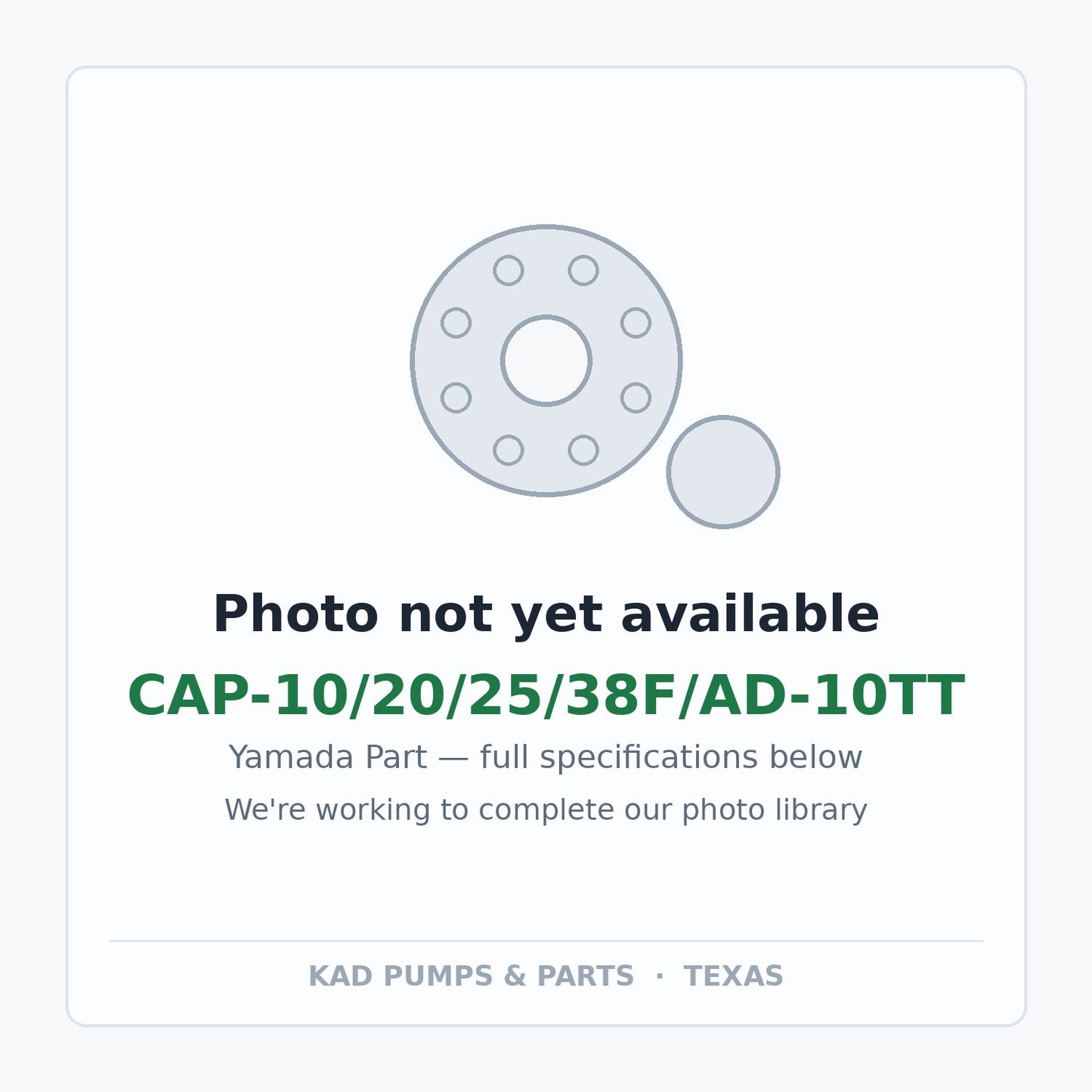KAD placeholder — CAP-10/20/25/38F/AD-10TT