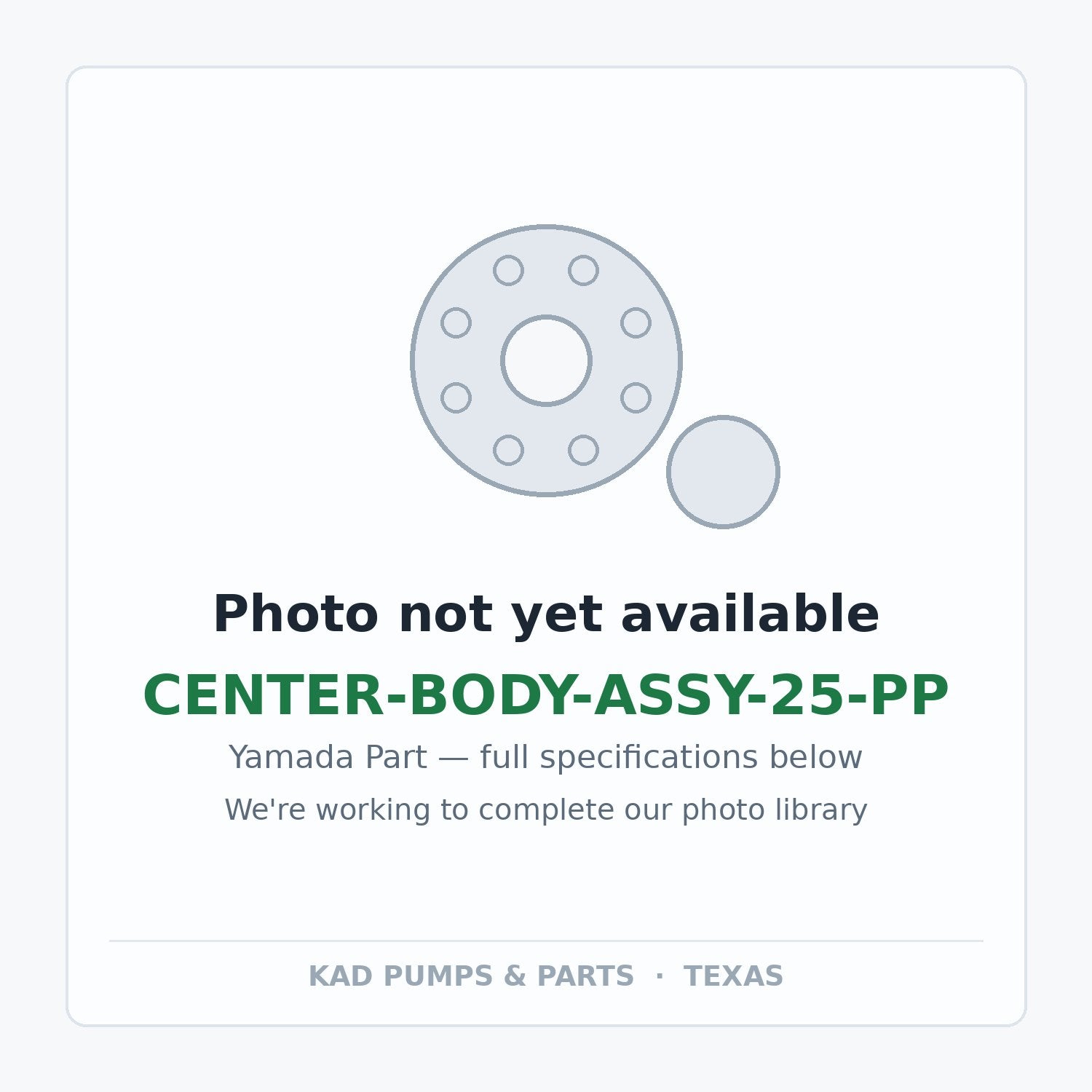 KAD placeholder — CENTER-BODY-ASSY-25-PP