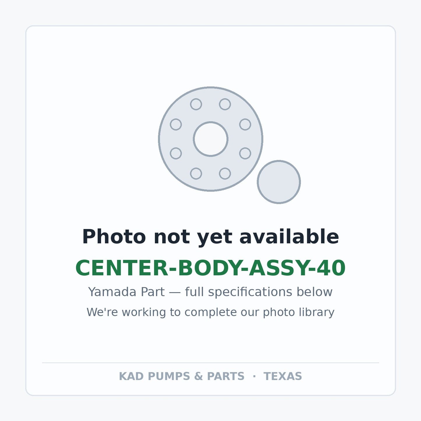 KAD placeholder — CENTER-BODY-ASSY-40