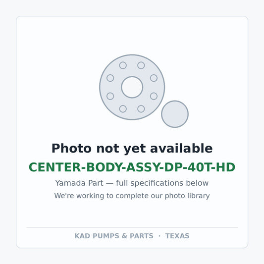 KAD placeholder — CENTER-BODY-ASSY-DP-40T-HD