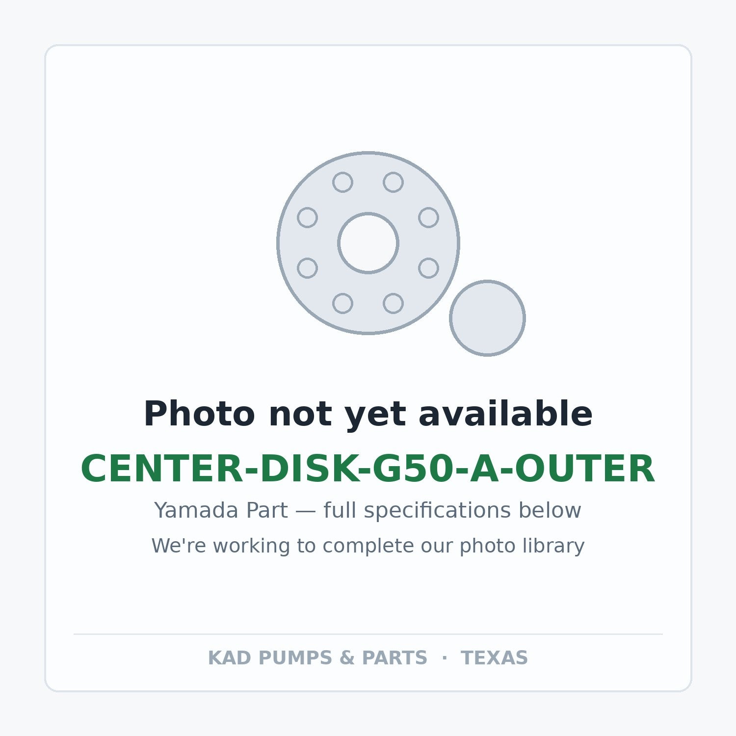 KAD placeholder — CENTER-DISK-G50-A-OUTER