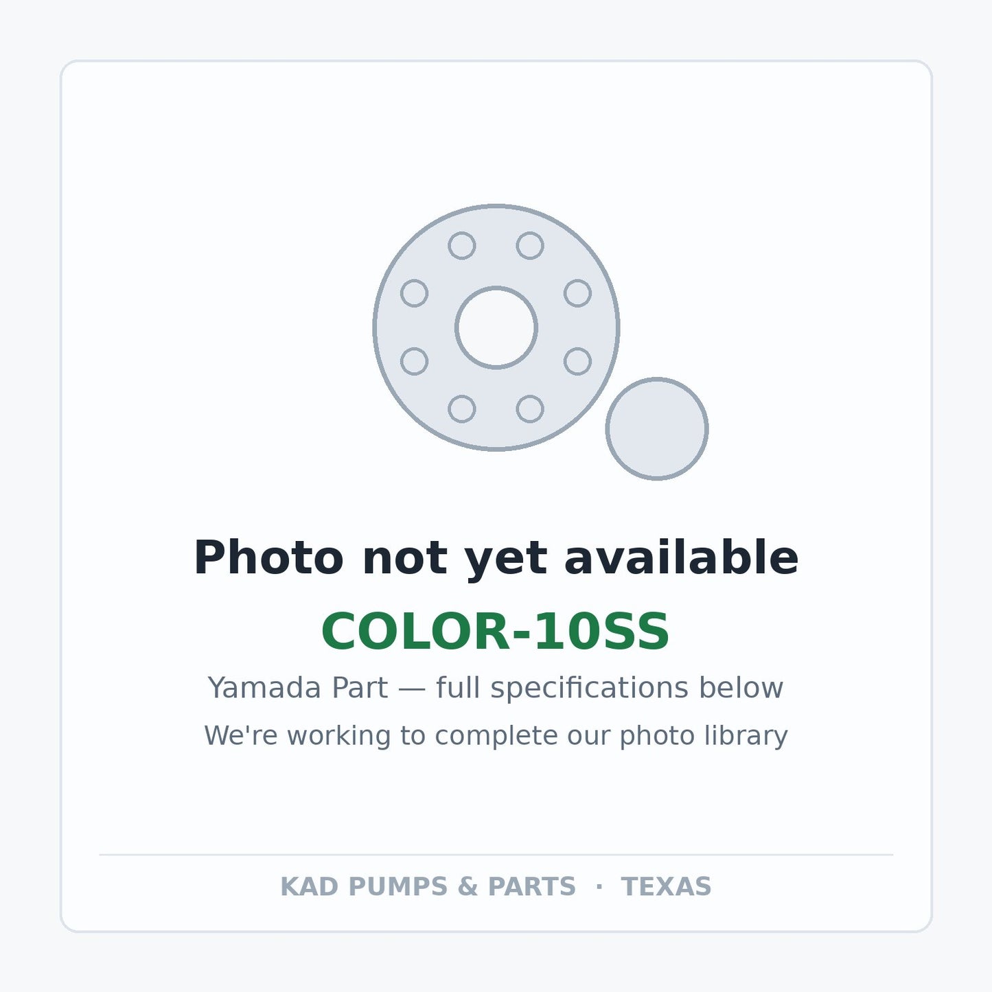 KAD placeholder — COLOR-10SS
