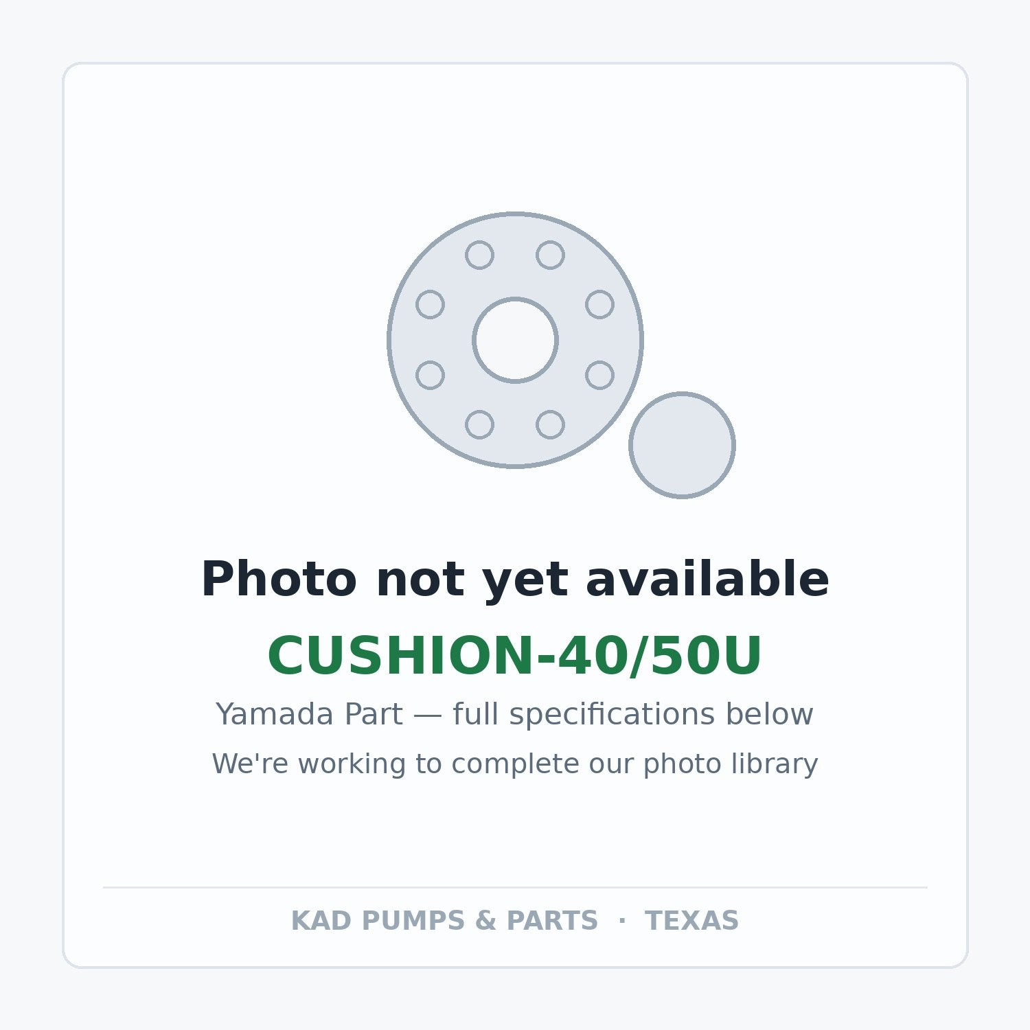 KAD placeholder — CUSHION-40/50U