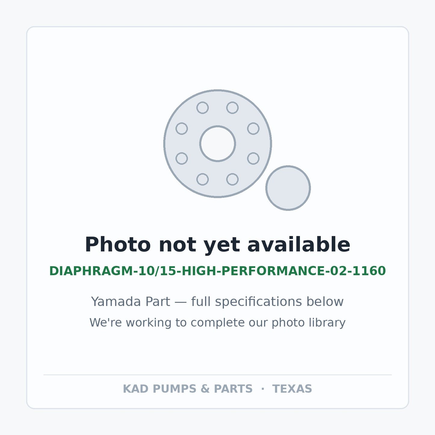 KAD placeholder — DIAPHRAGM-10/15-HIGH-PERFORMANCE-02-1160
