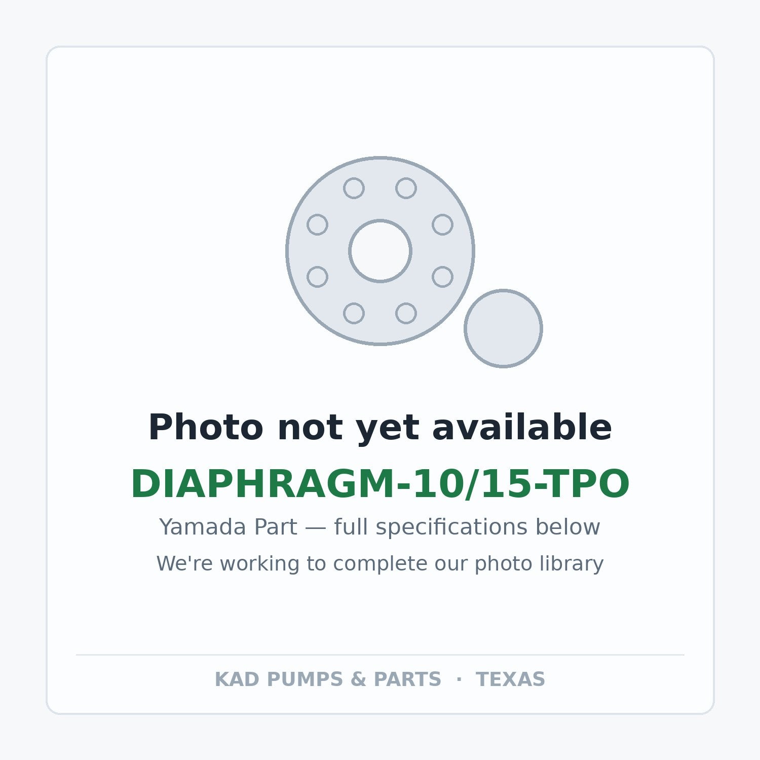 KAD placeholder — DIAPHRAGM-10/15-TPO