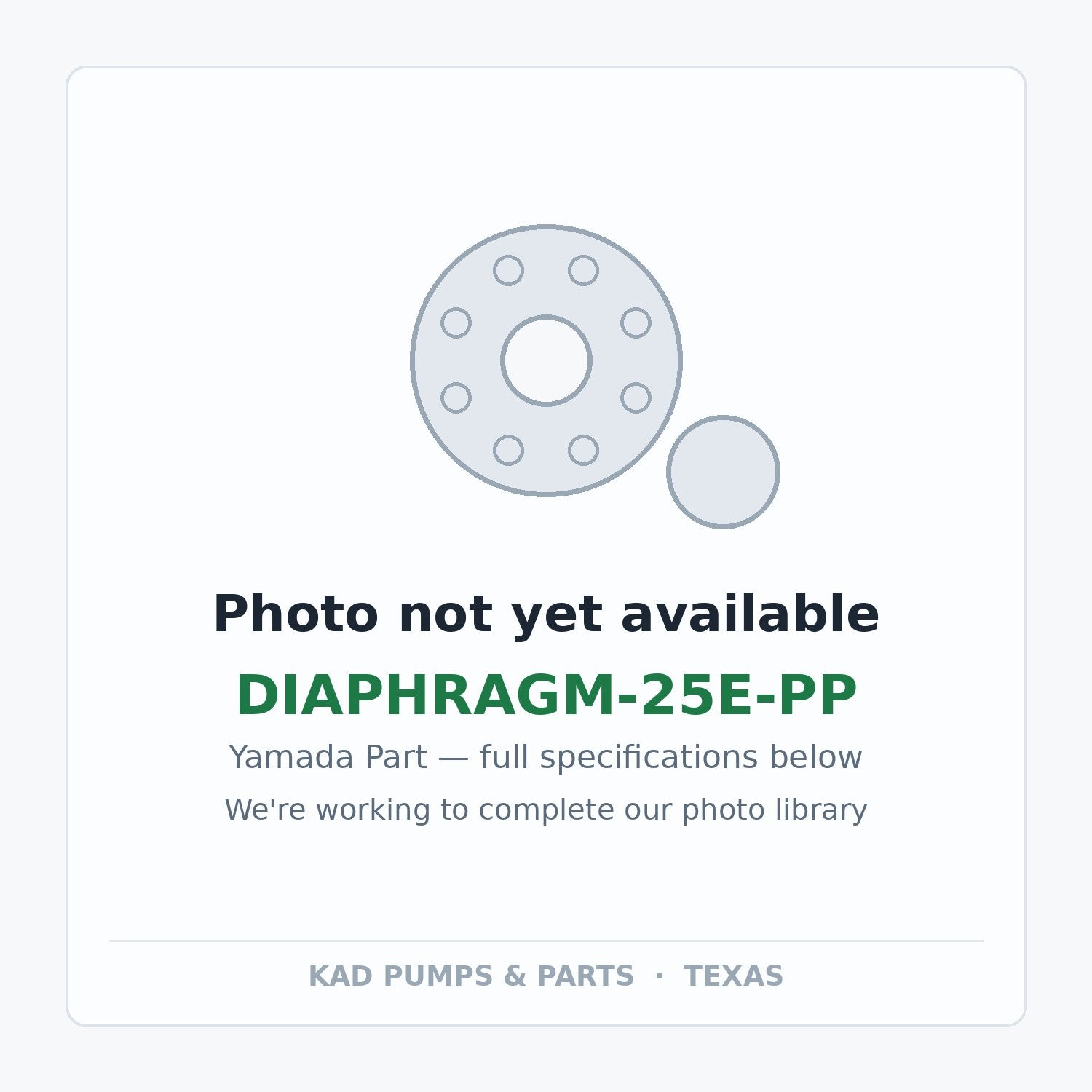 KAD placeholder — DIAPHRAGM-25E-PP