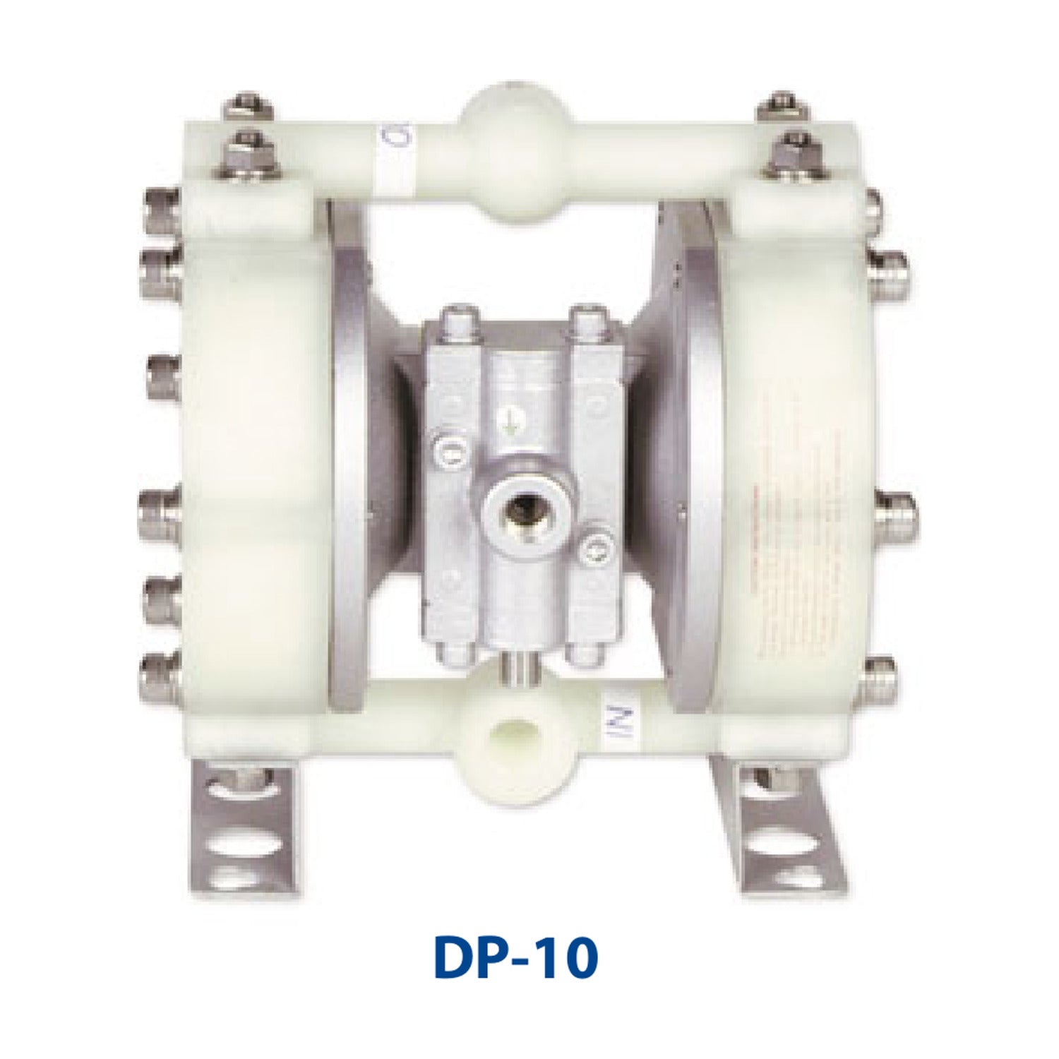 Yamada DP-10BPH — 3/8" Polypropylene Diaphragm Pump, Hytrel Diaphragm