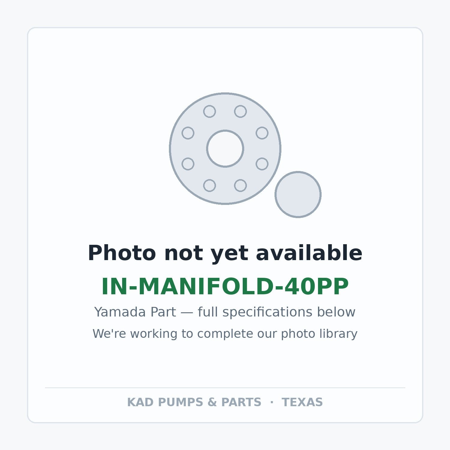KAD placeholder — IN-MANIFOLD-40PP