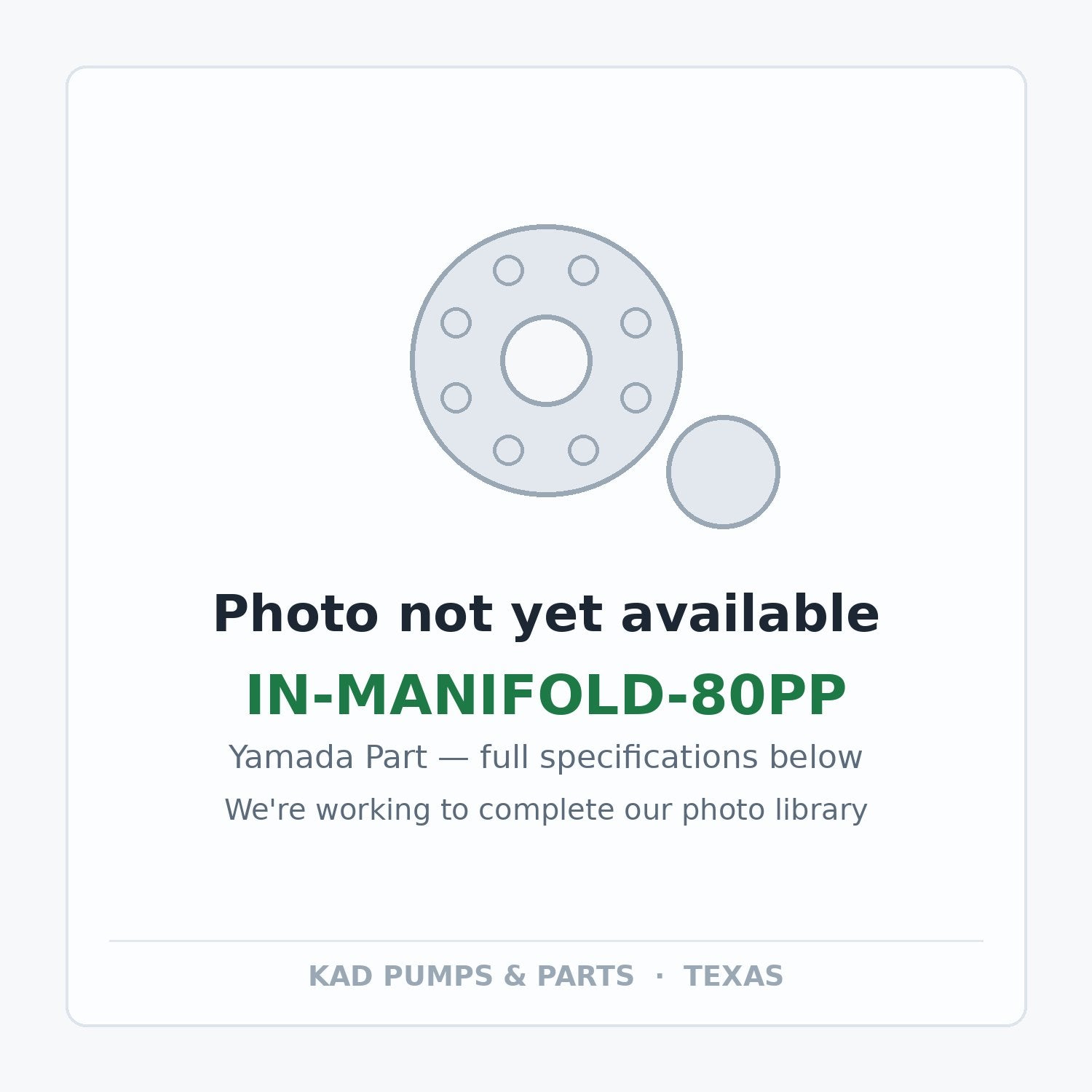 KAD placeholder — IN-MANIFOLD-80PP