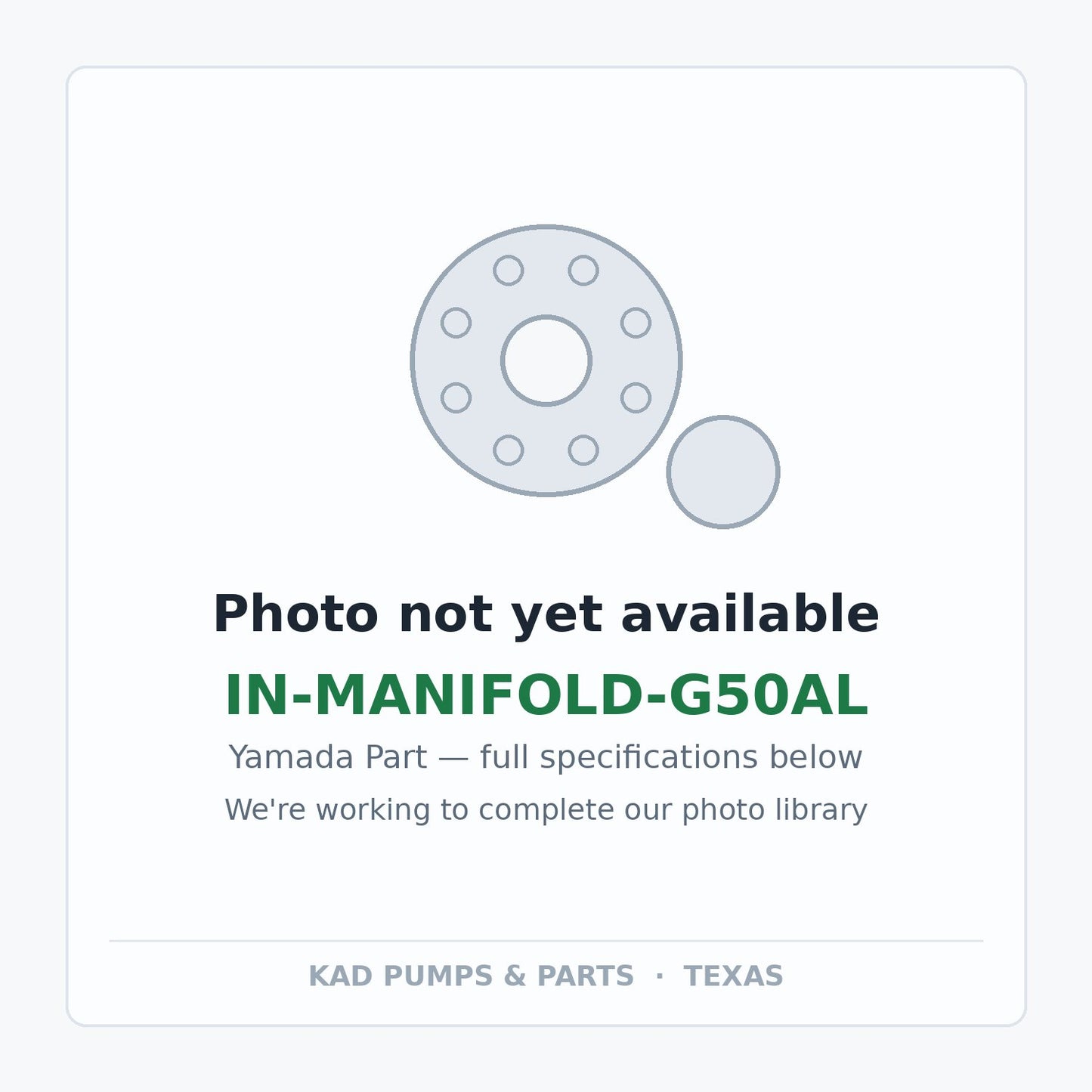 KAD placeholder — IN-MANIFOLD-G50AL