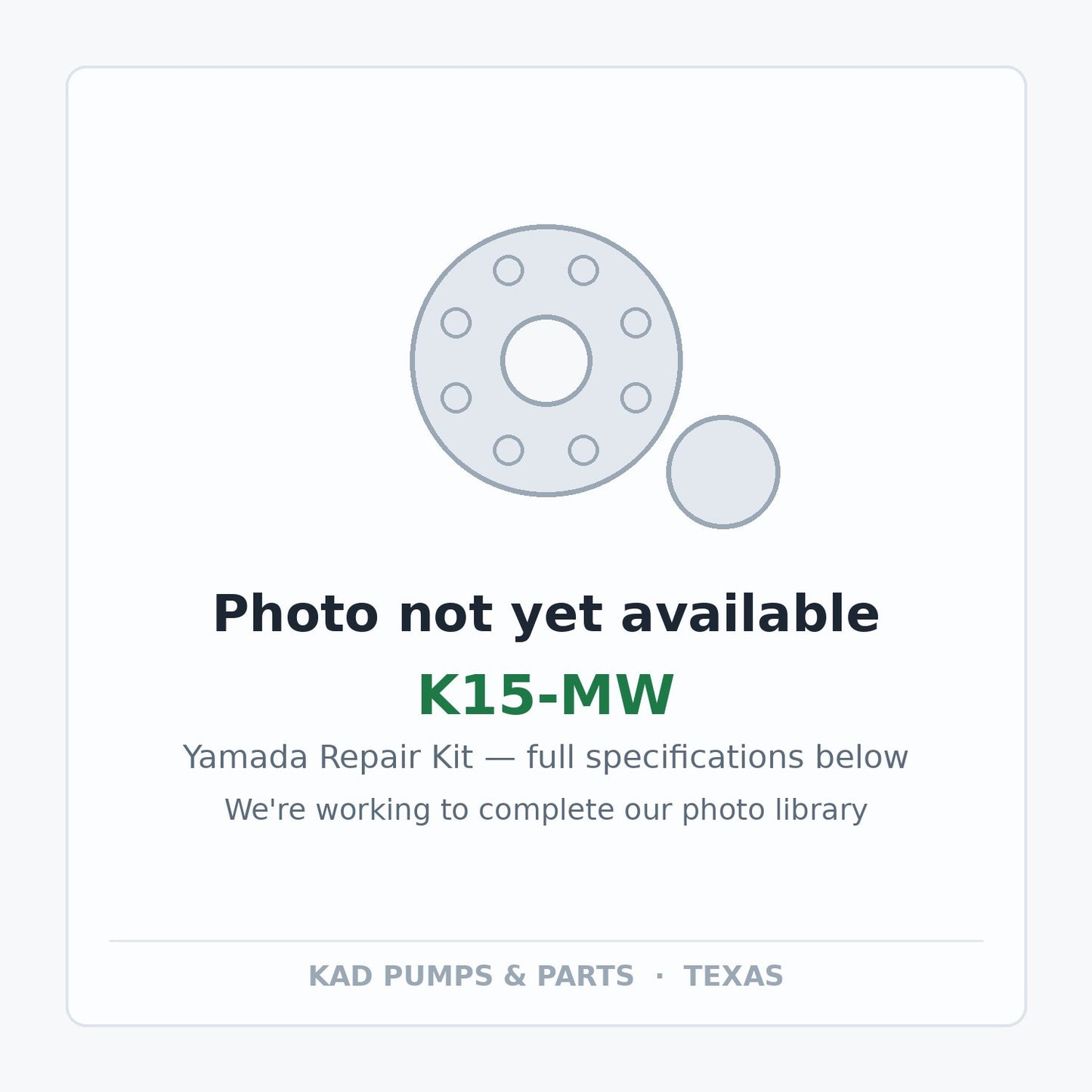 KAD placeholder — K15-MW
