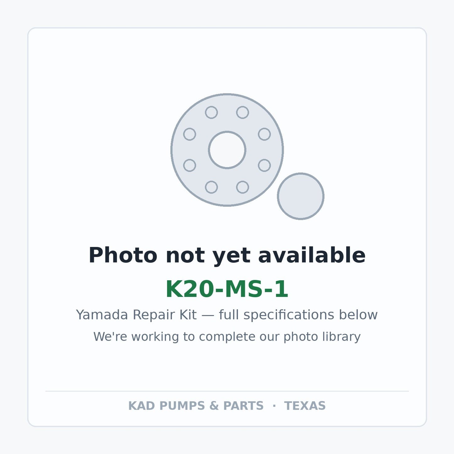 KAD placeholder — K20-MS-1