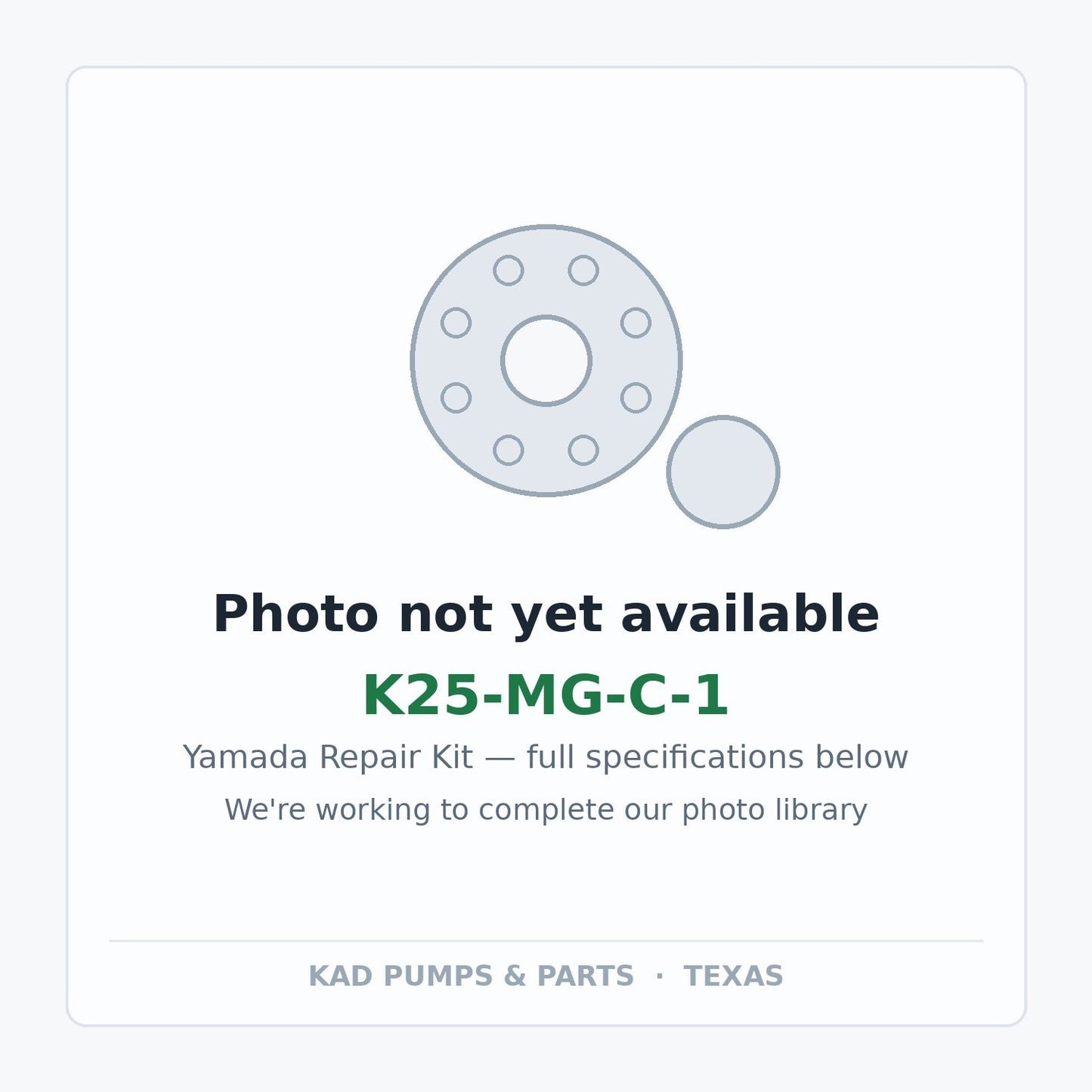 KAD placeholder — K25-MG-C-1