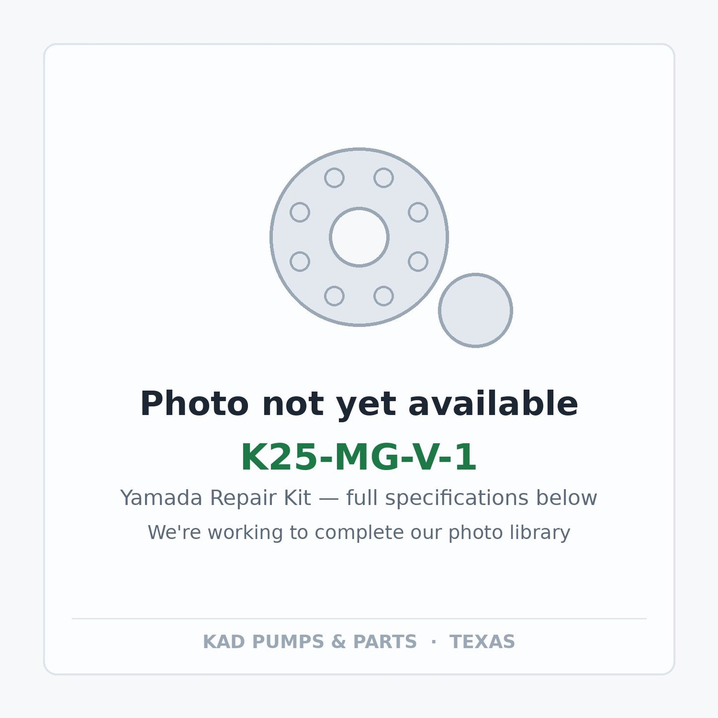 KAD placeholder — K25-MG-V-1