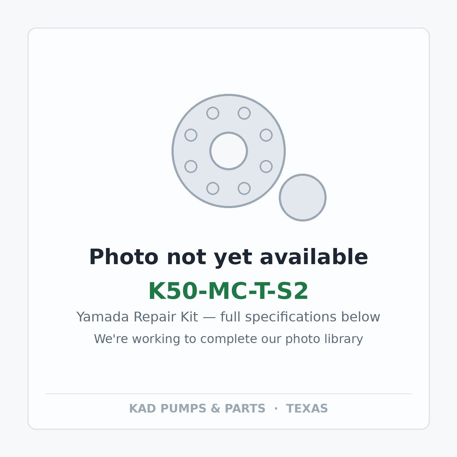 KAD placeholder — K50-MC-T-S2