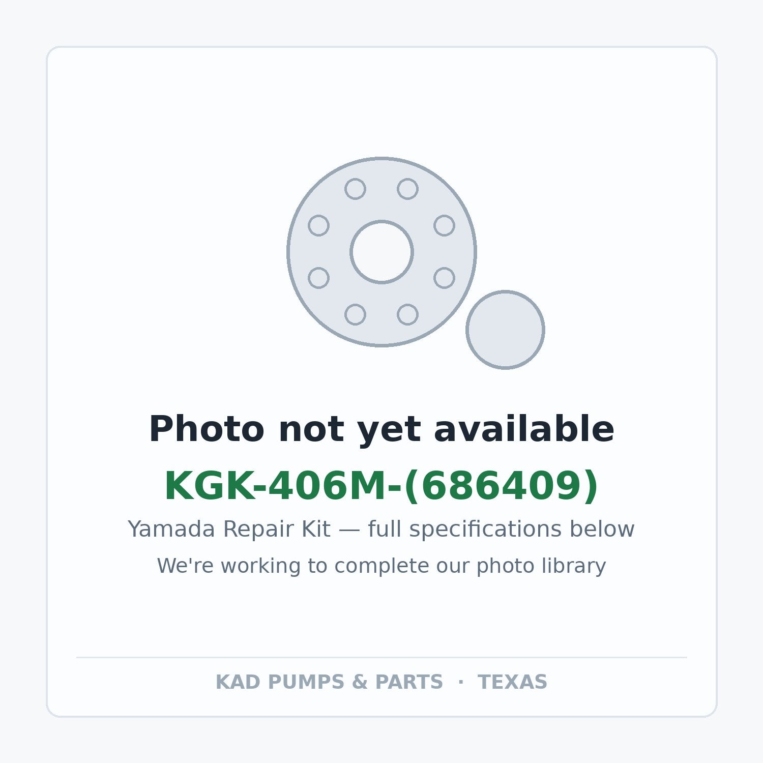 KAD placeholder — KGK-406M-(686409)