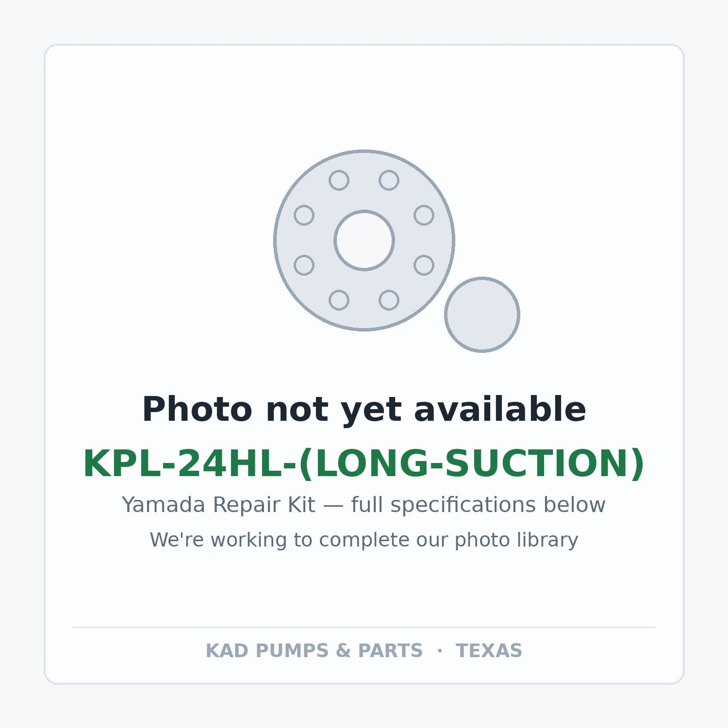 KAD placeholder — KPL-24HL-(LONG-SUCTION)