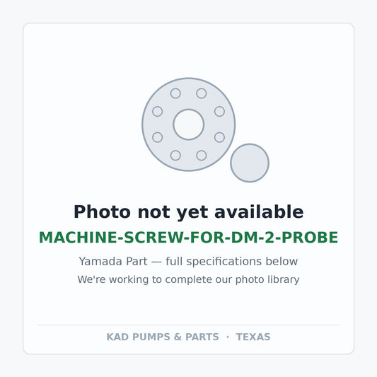 KAD placeholder — MACHINE-SCREW-FOR-DM-2-PROBE