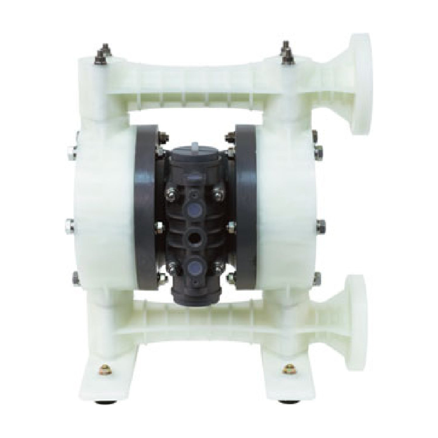 Yamada NDP-20BPC-PP-FLANGE — 3/4" Polypropylene Diaphragm Pump, Neoprene Diaphragm