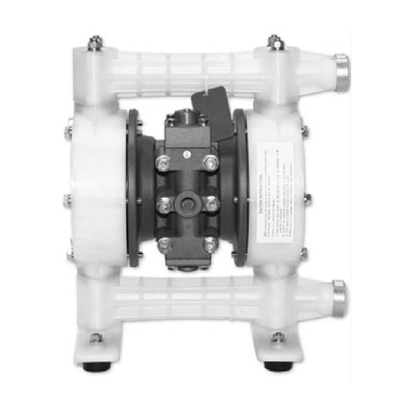 Yamada NDP-20BPN — 3/4" Polypropylene Diaphragm Pump, Buna-N Diaphragm