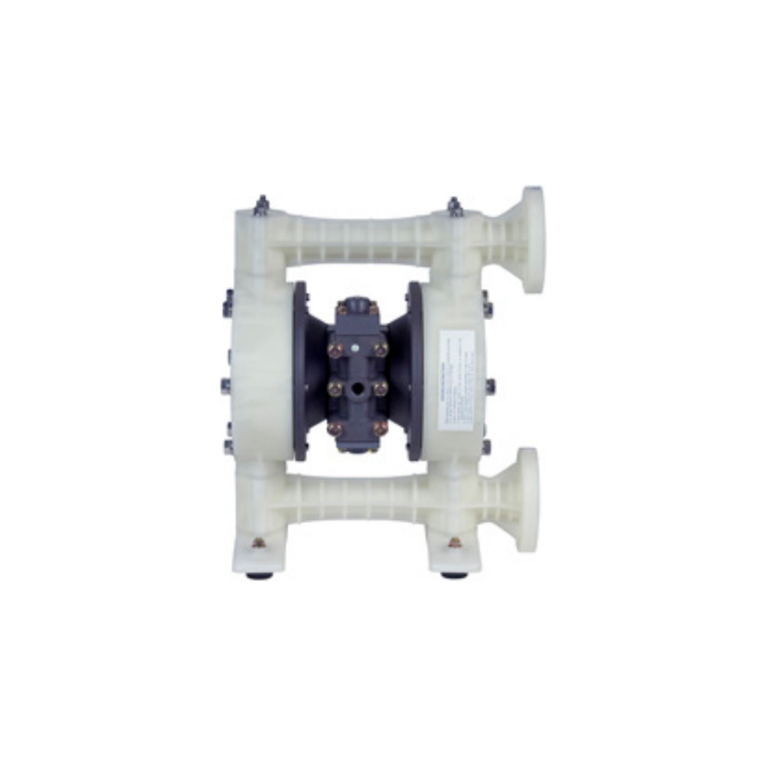 Yamada NDP-25BPT-FLANGE — 1" Polypropylene Diaphragm Pump, PTFE Diaphragm